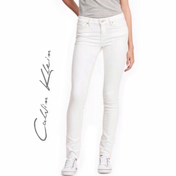 Calvin Klein Jeans Denim - Calvin Klein White Ultimate Skinny Jeans